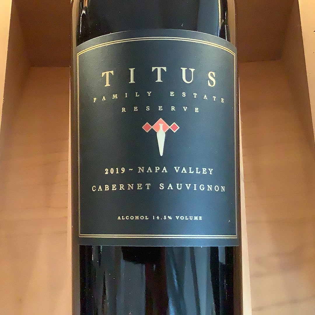 19 Titus Reserve Cabernet