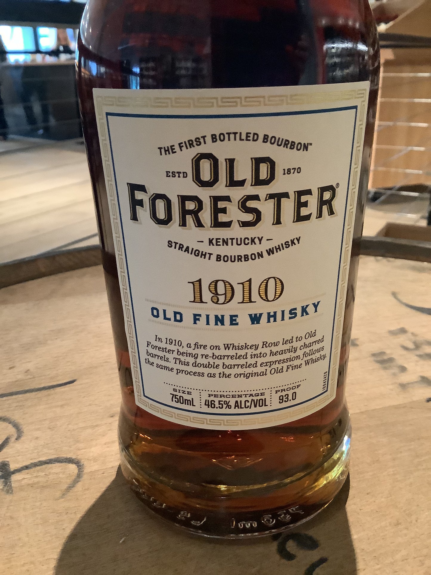 Old Forester Bourbon 1910